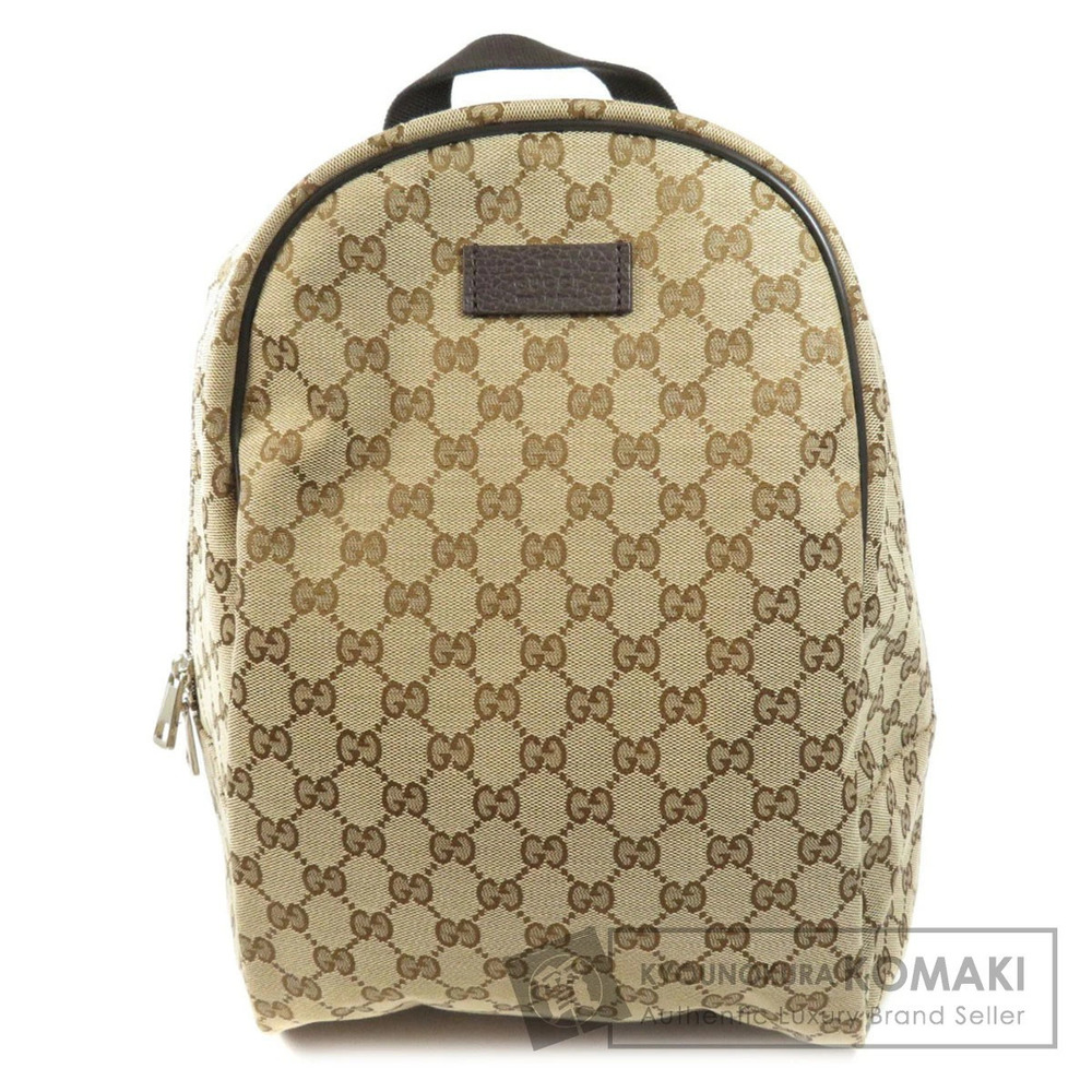 Gucci GG Backpack Rucksack Daypack Canvas